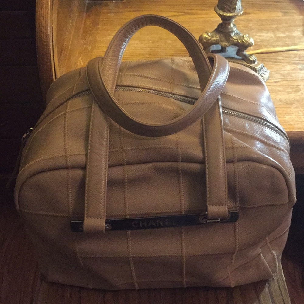 Chanel Caviar Leather Bowler Bag